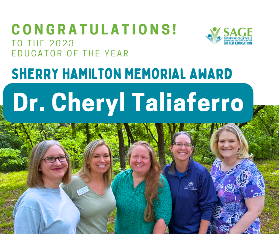 Dr. Taliaferro receives Sherry Hamilton Memorial Award with Kimberley Davis, Amy Warren, Jamie Weatherall and Kimberly Phoenix